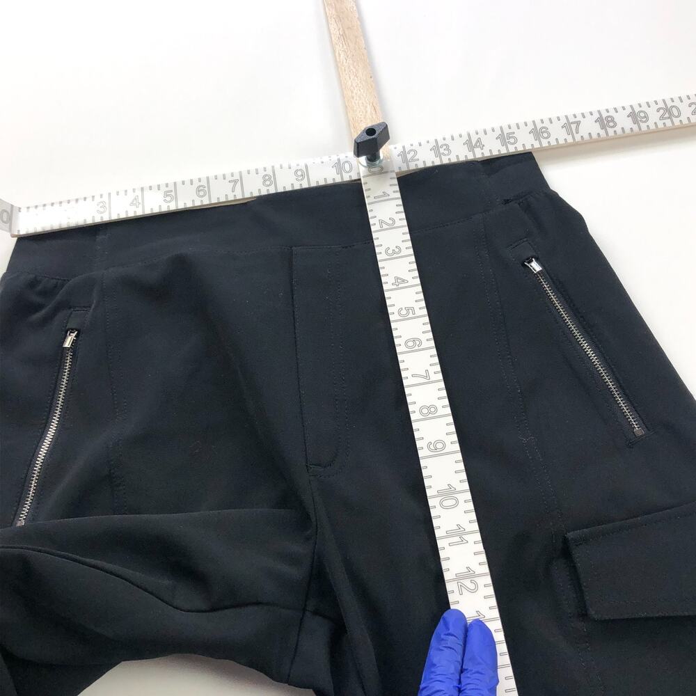Athleta Endless High Rise Cargo Pant 12/P (Fit 31W 27L) Black MINT 467187 - Picture 6 of 9